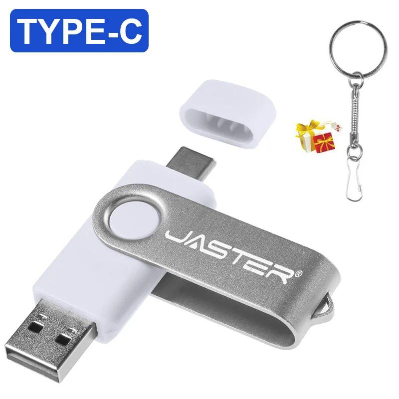 JASTER TYPE-C 2 in 1  ̺,   USB ޸,  USB ÷ ̺,  Ű   ̺, 128GB, 64GB, 32GB, 16GB